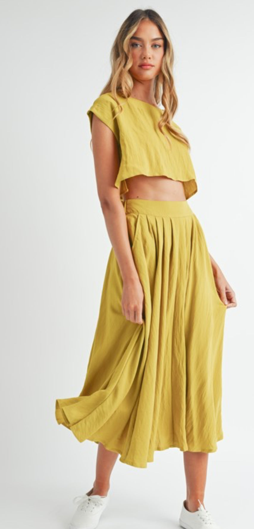 Kiwi Midi Skirt Set