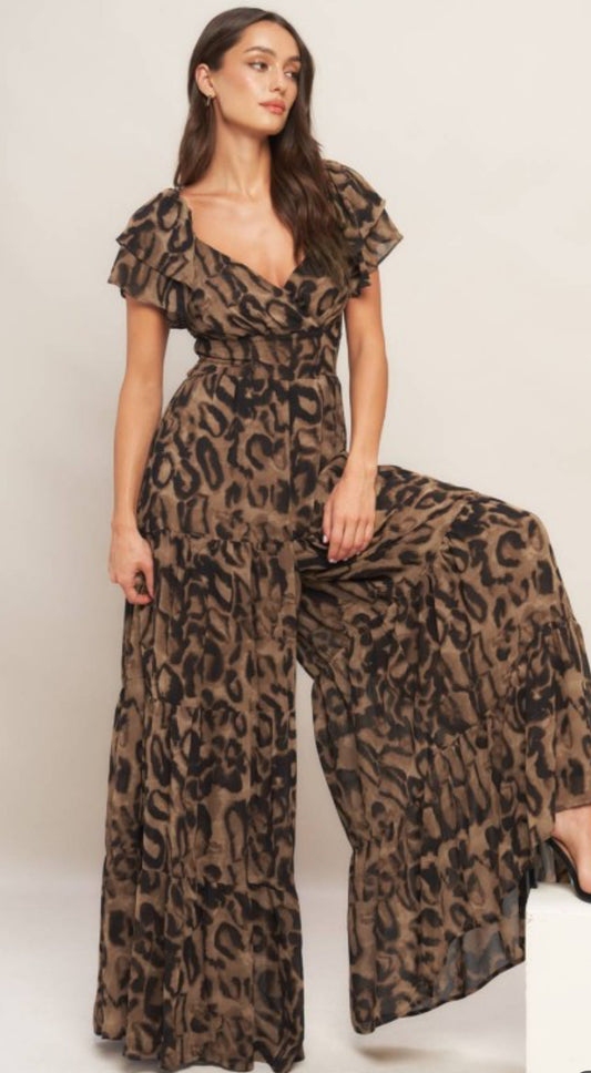 Leopard print Jumpsuit