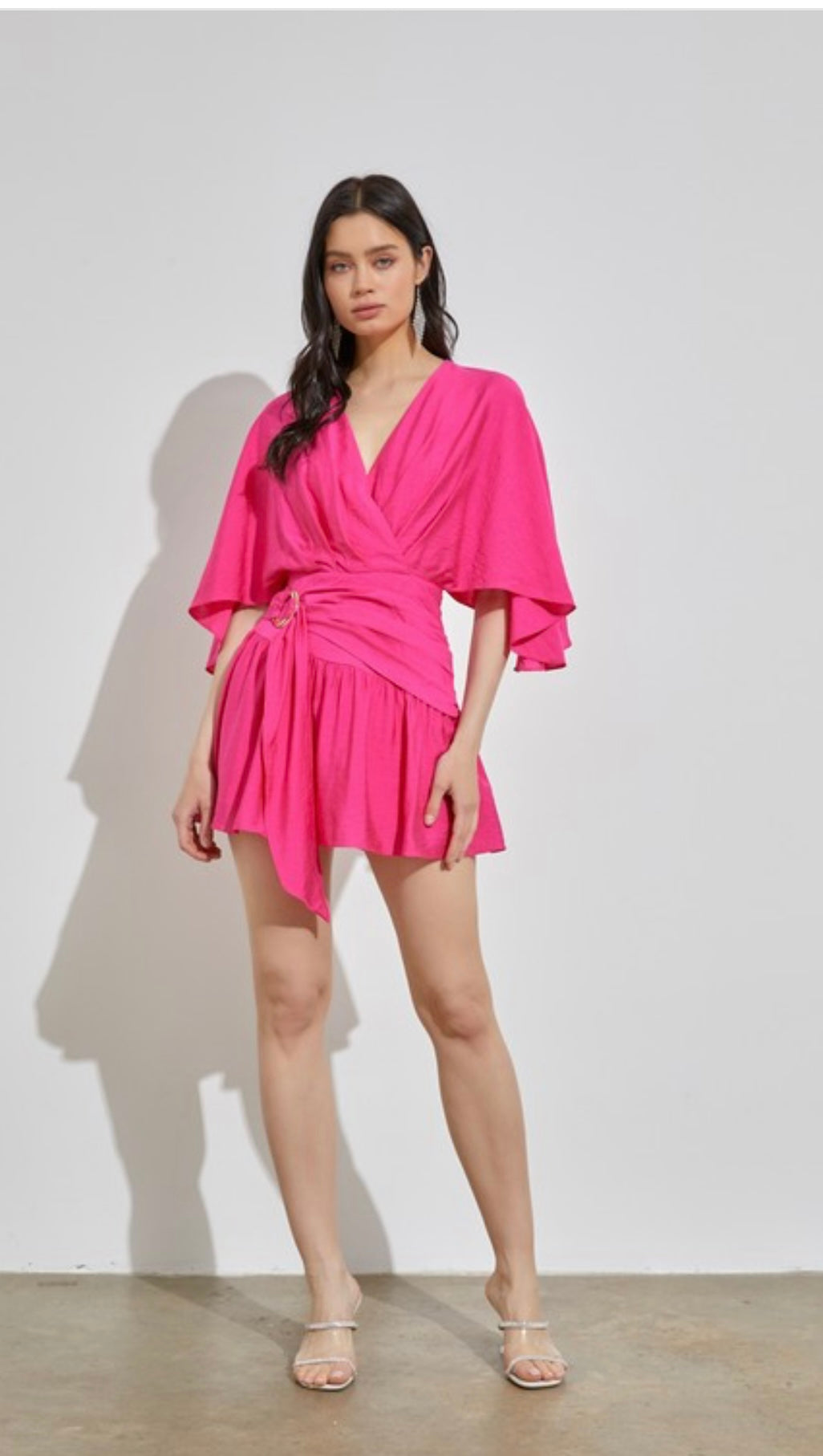 Pink O-Ring Romper